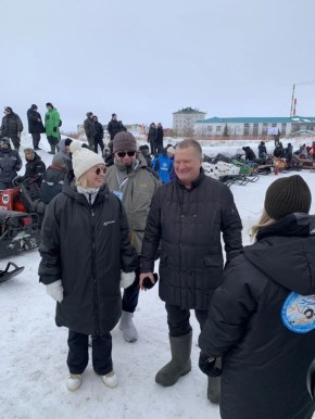 Ирина Гехт: На "Буран-Дне" встретились с Владимиром Яковлевичем Бутовым, экс-губернатором НАО и первым организатором гонок
