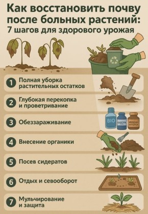 Как вернуть здоровье почве после болезней растений: практическое руководство