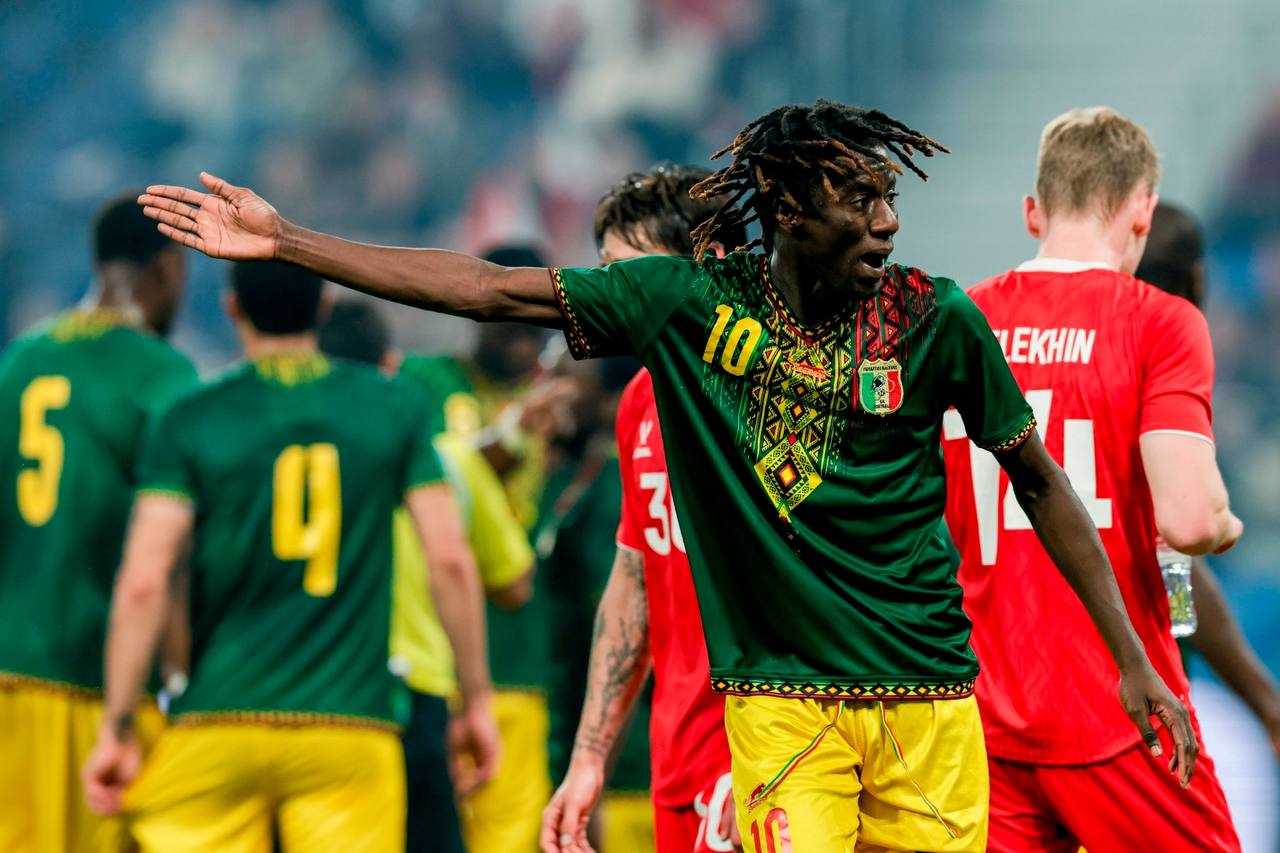 Товарищеский матч сборных России и Мали завершился ничьей Товарищеский матч сборных России и Мали завершился ничьей