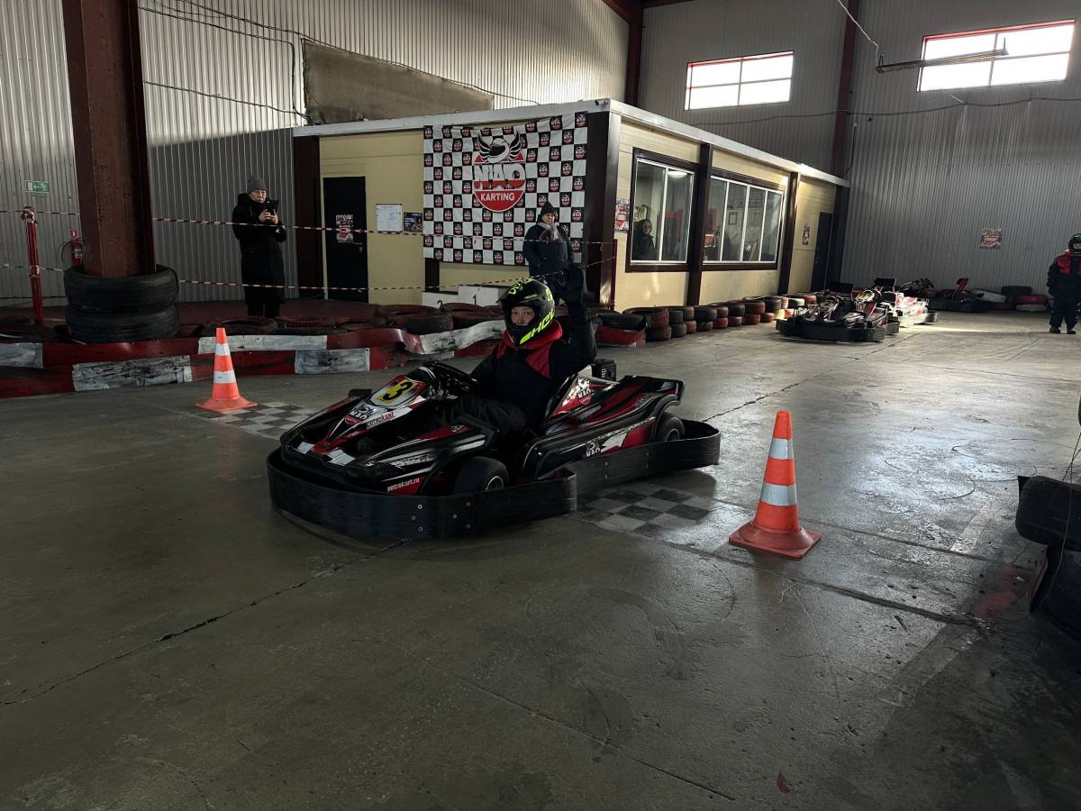 В НАО прошли соревнования по картингу среди юных пилотов