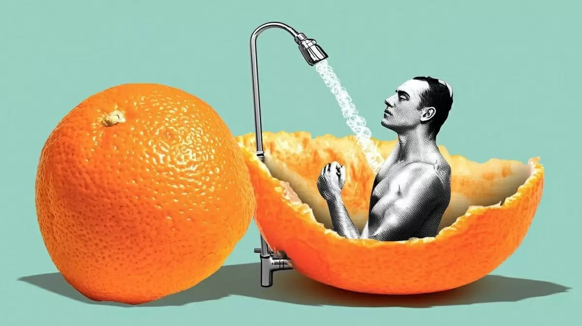 Необычный апельсиновый ритуал: почему россияне едят фрукты под душем