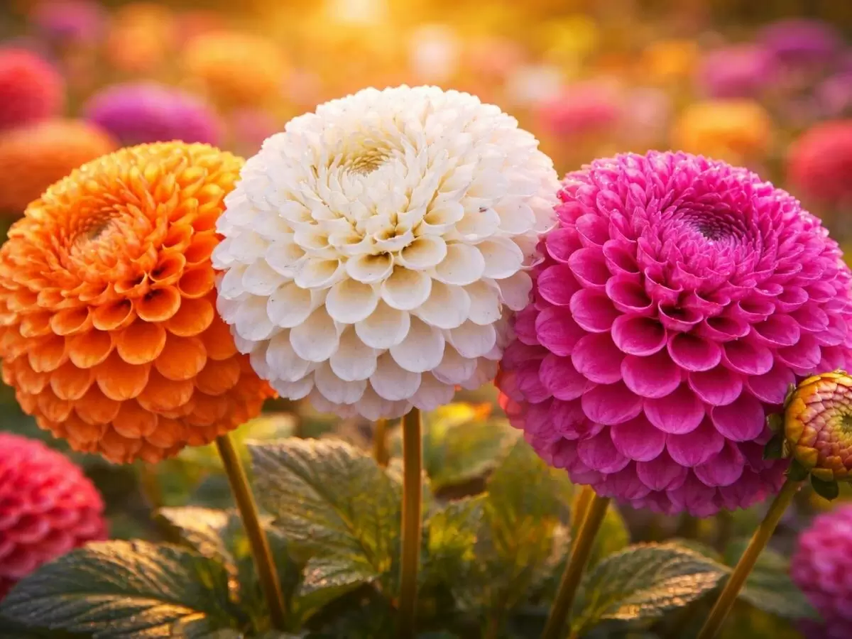 Почему георгины «Яркие помпоны» станут гордостью вашего сада