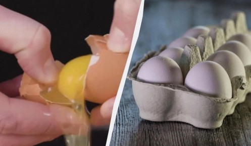 Обновленный способ разбить яйца без мусора