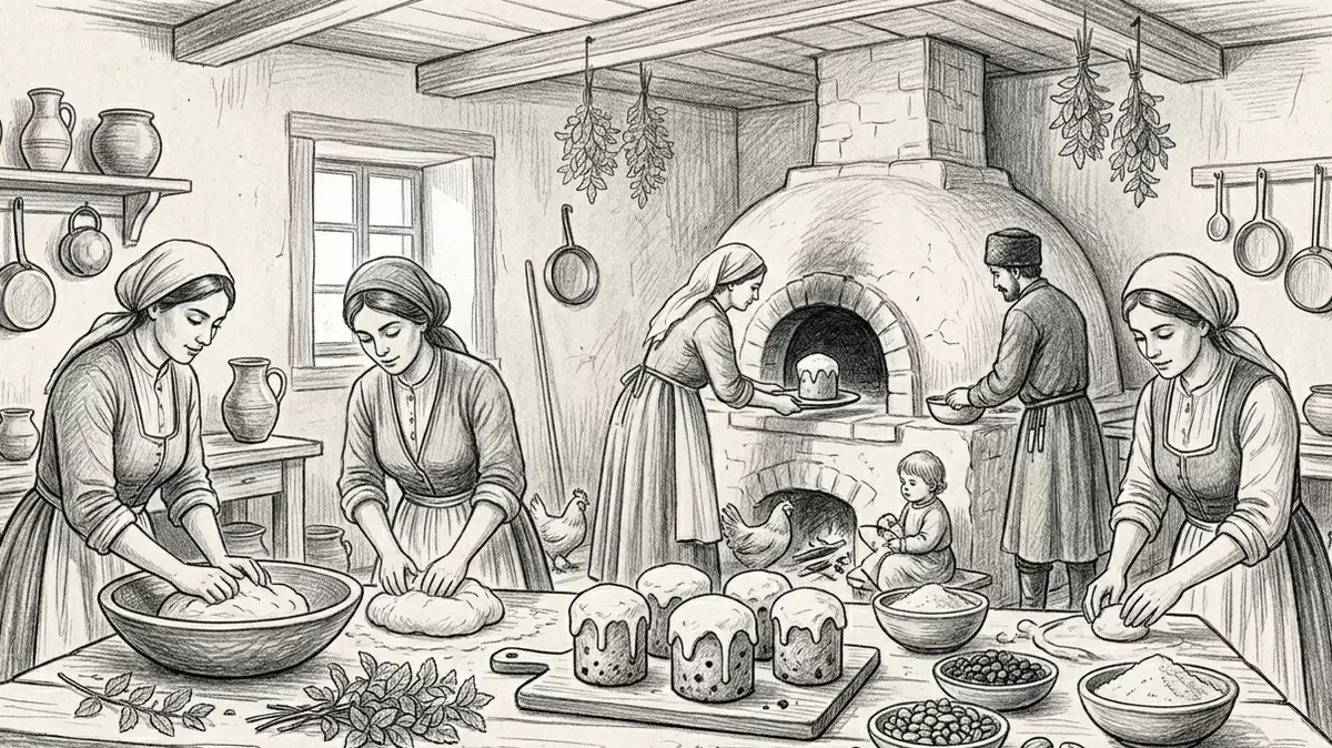 Как Барбаре Джорджадзе-Эристави вдохнула жизнь в грузинскую пасху