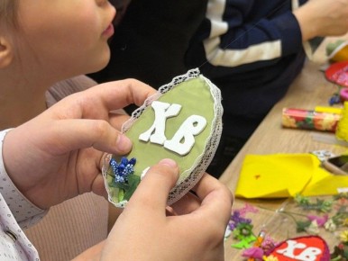 В преддверии Пасхи для детей участников СВО провели тематические мастер-классы