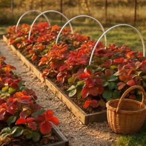 Заботы об осенней землянике: как подготовить грядки к зиме