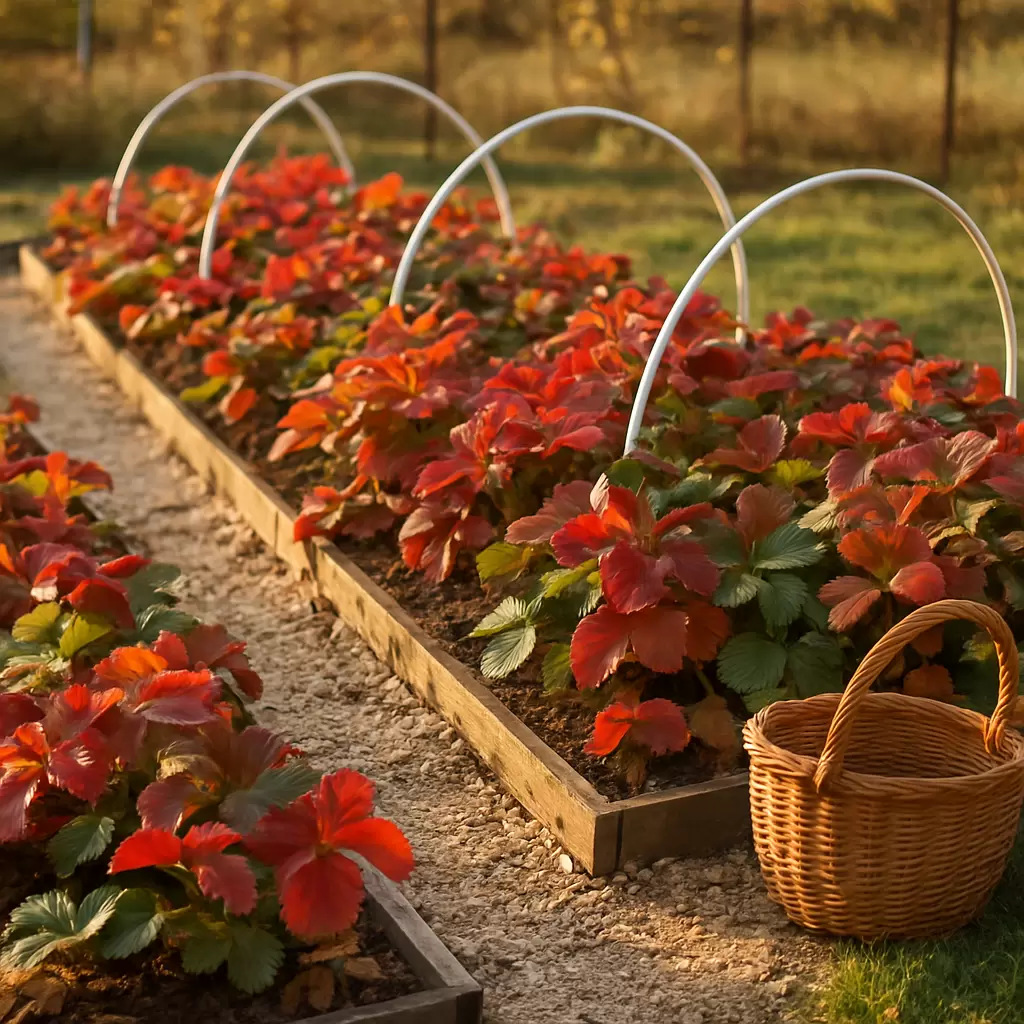 Заботы об осенней землянике: как подготовить грядки к зиме