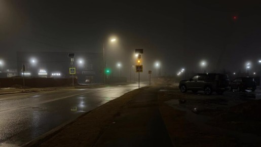 Мокрый снег ожидается в Нарьян-Маре, а ночью — туман