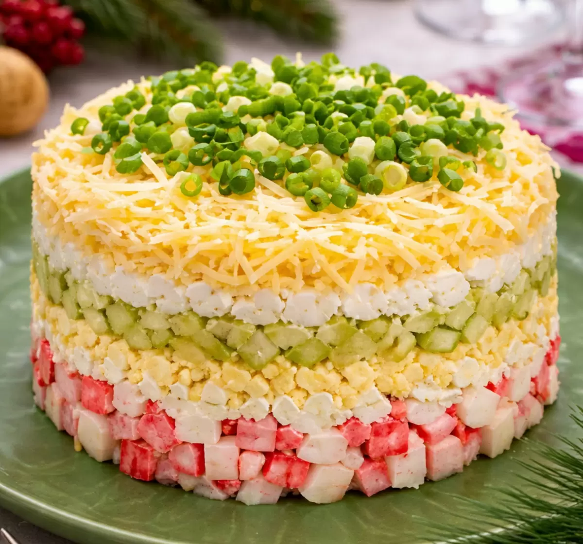 Как простой салат становится любимым на праздники и каждый раз удивляет вкусом