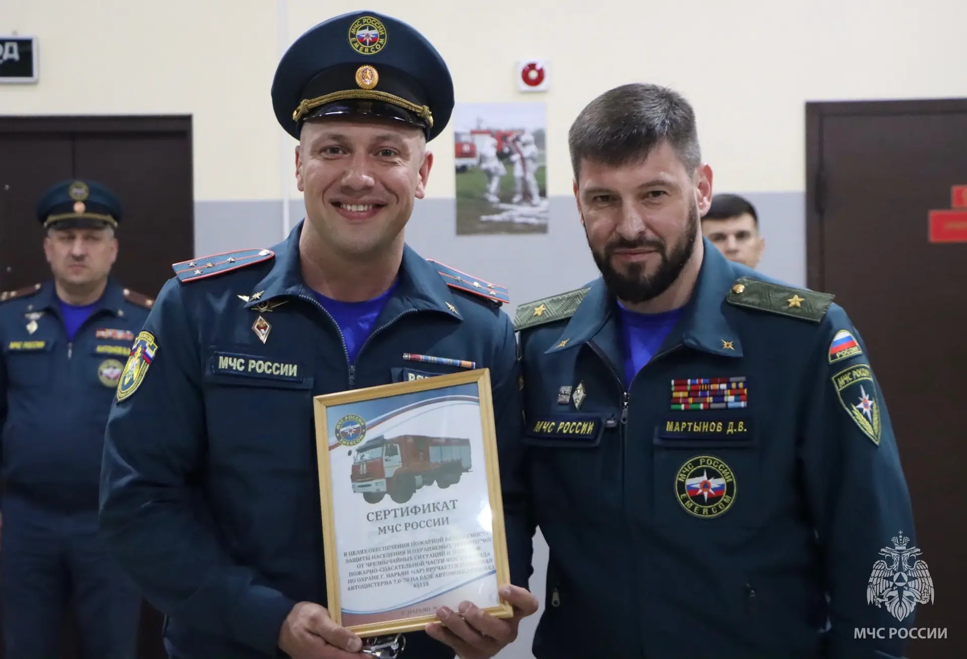 Руководство МЧС России с рабочей поездкой в Руководство МЧС России с рабочей поездкой в
