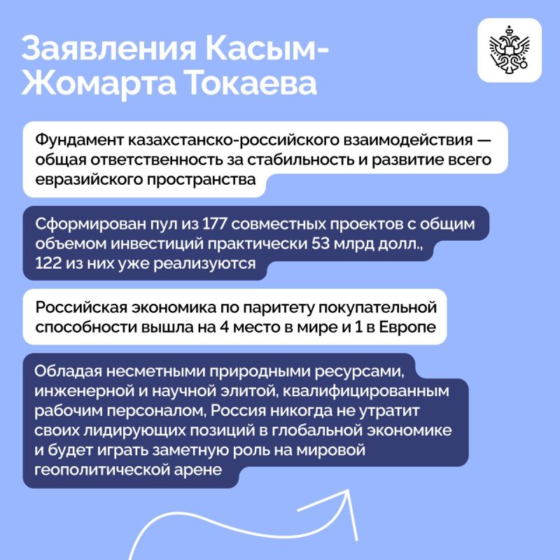 Владимир Путин в ходе государственного визита в Республику Казахстан провел переговоры с Касым-Жомартом Токаевым Владимир Путин в ходе государственного визита в Республику Казахстан провел переговоры с Касым-Жомартом Токаевым