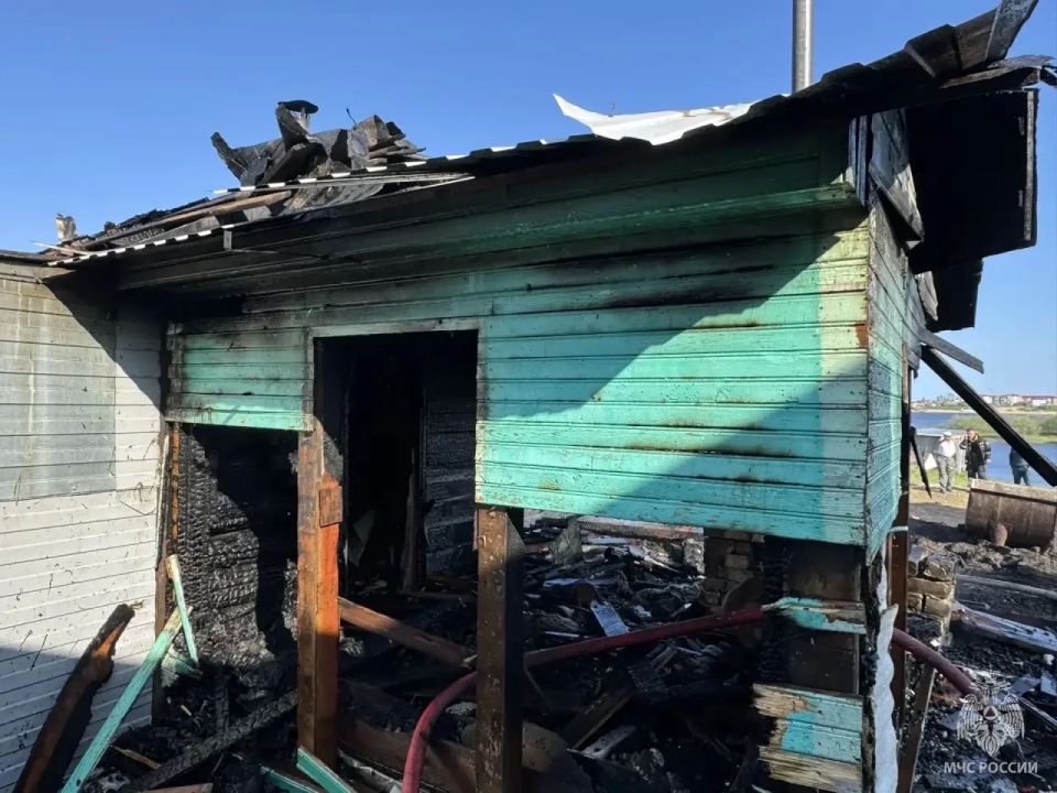 Пожар на острове Екушанский Пожар на острове Екушанский