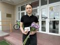 Ирина Гехт: В НАО вручён первый в этом году золотой значок ГТО