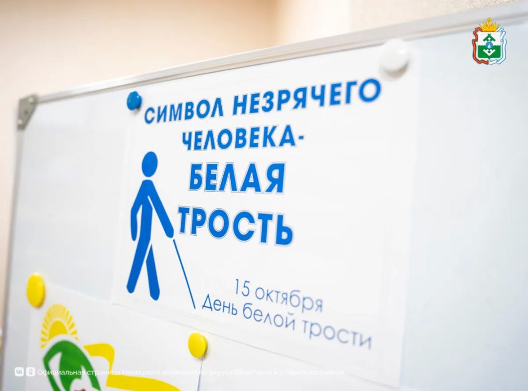 В Нарьян-Маре прошла акция «Мир на ощупь», приуроченная к Международному дню белой трости В Нарьян-Маре прошла акция «Мир на ощупь», приуроченная к Международному дню белой трости